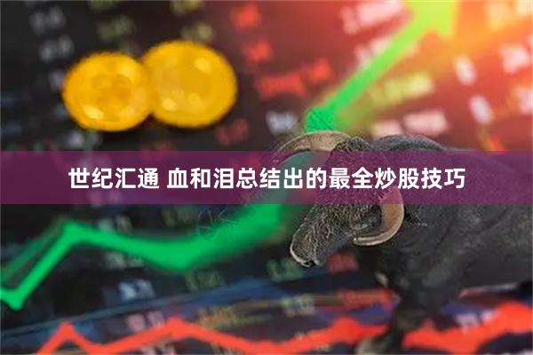 世纪汇通 血和泪总结出的最全炒股技巧