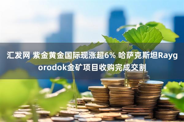 汇发网 紫金黄金国际现涨超6% 哈萨克斯坦Raygorodok金矿项目收购完成交割